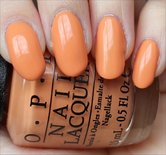 OPI Is Mai Tai Crooked Swatch