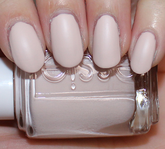 Wrap Me Up Essie Cashmere Matte Swatches