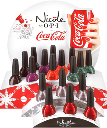 Nicole by OPI Coca Cola Collection Swatches & Photos