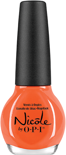 Nicole by OPI Coca-Cola Collection The Look Is Orange