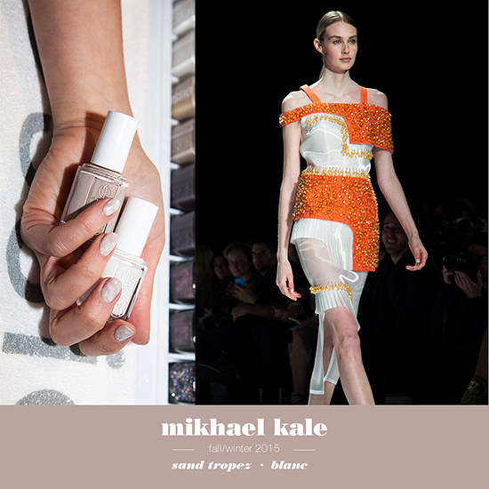 Mikhael Kale WMCFW 2015 Essie