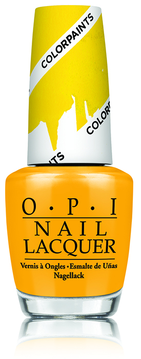 OPI Primarily Yellow OPI Color Paints Blendable Nail Lacquer