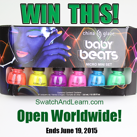 China Glaze Baby Beats Giveaway