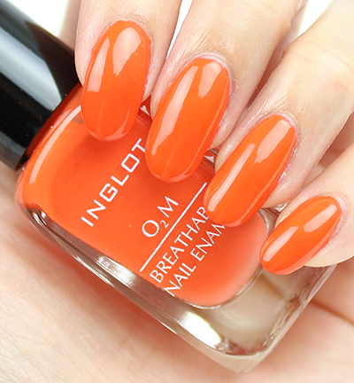 INGLOT O2M Breathable Nail Enamel 618 Swatches & Review