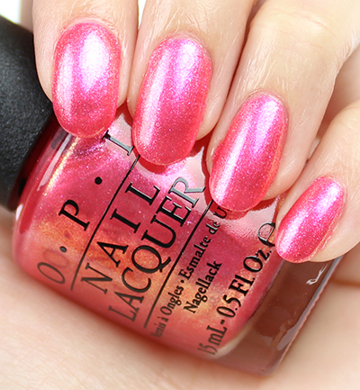 OPI Can't Hear Myself Pink Swatches & Review