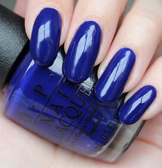 OPI My Car Has Navy-gation Swatch Swatches