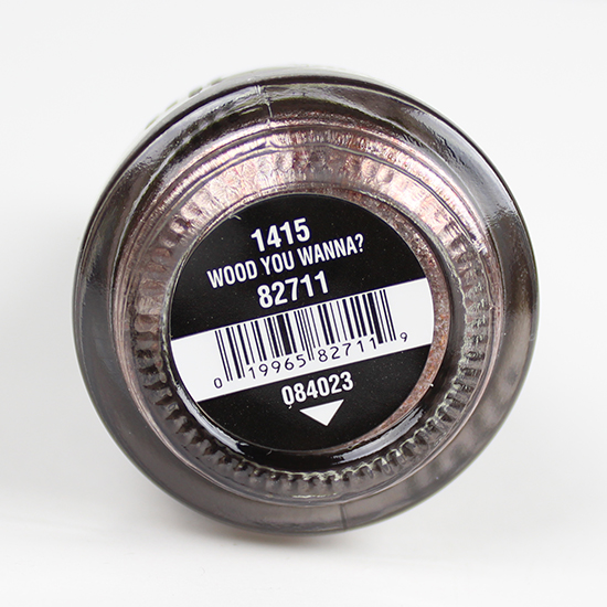 China Glaze Wood You Wanna