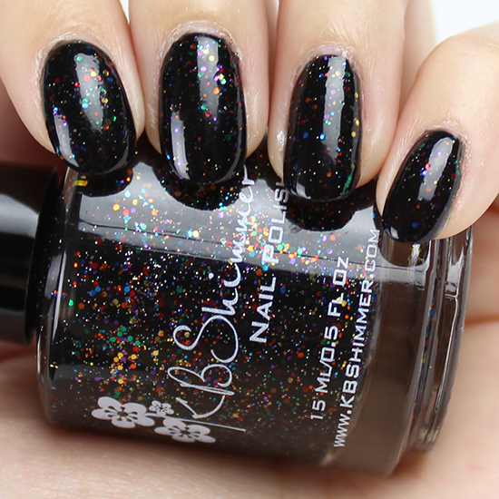 KBShimmer Dark & Twisty Swatch & Review