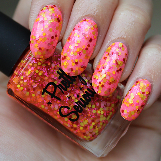Pretty Serious Daphne's Disco Party Swatch Swatches