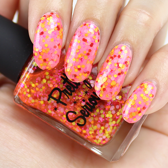 Pretty Serious Daphne's Disco Party Swatches & Review