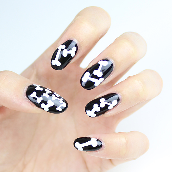 Bone Nail Art
