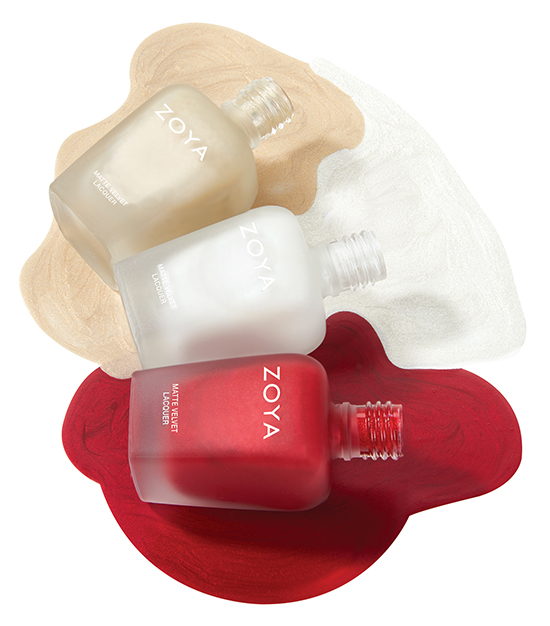 Zoya Matte Velvet Collection Holiday Winter 2015