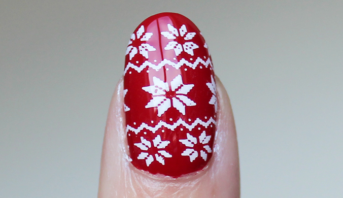 MoYou London Nail Art Ugly Christmas Sweater