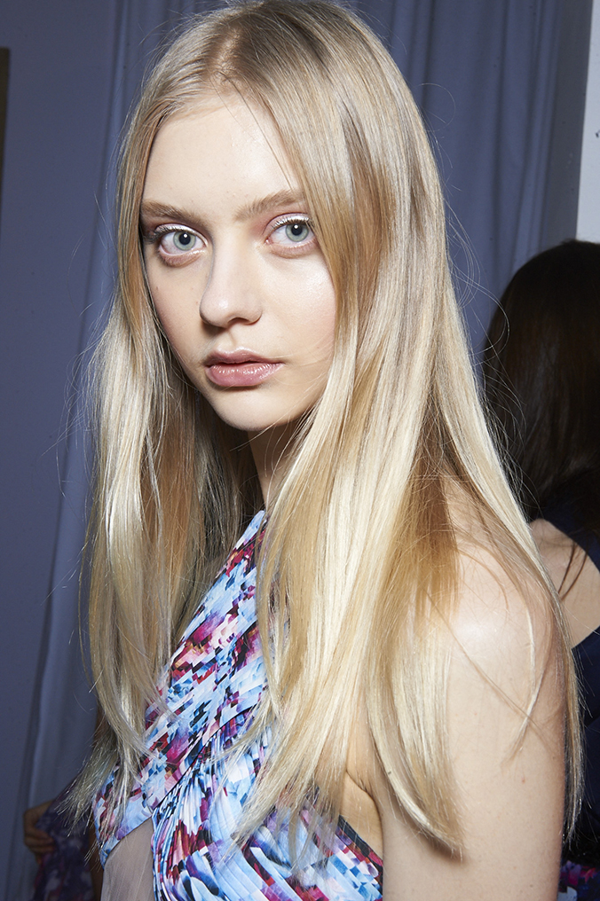 Loris Azzaro Couture SS16 Paris Couture Fashion Week Maybelline