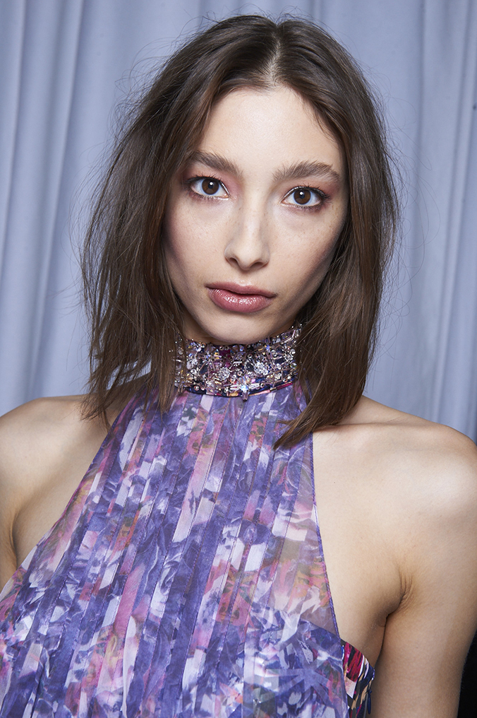 Loris Azzaro Couture SS16 Paris Couture Fashion Week Maybelline 3