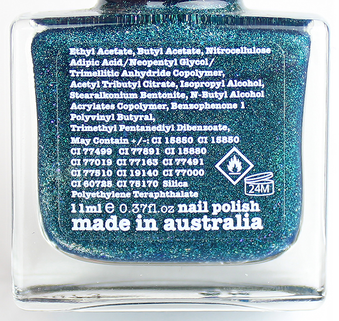 piCture pOlish Dragonfly Ingredients