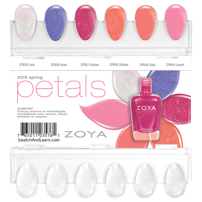 Petals Collection Zoya Spring 2016