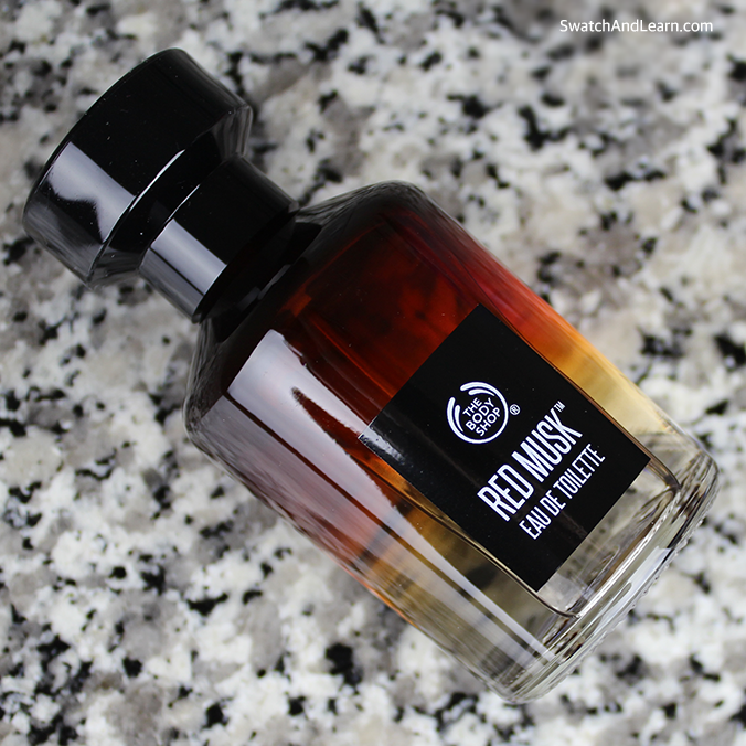 The Body Shop Red Musk Eau de Toilette Review Swatch And Learn