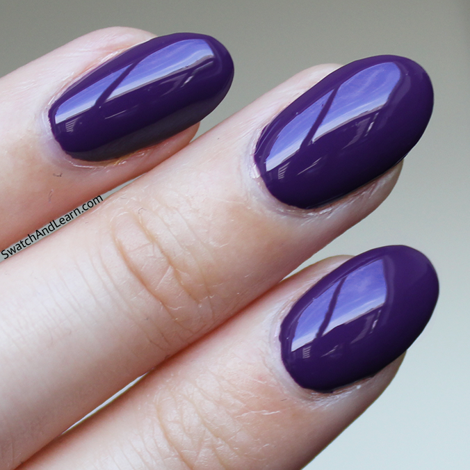 L'Oreal Violet de Nuit Swatches Le Vernis a l'Huile