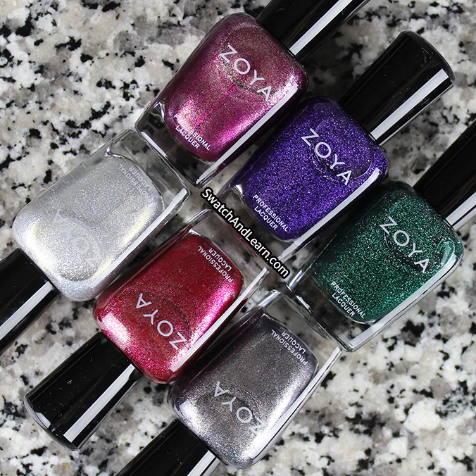 Zoya Metallic Holos Zoya Urban Grunge Collection