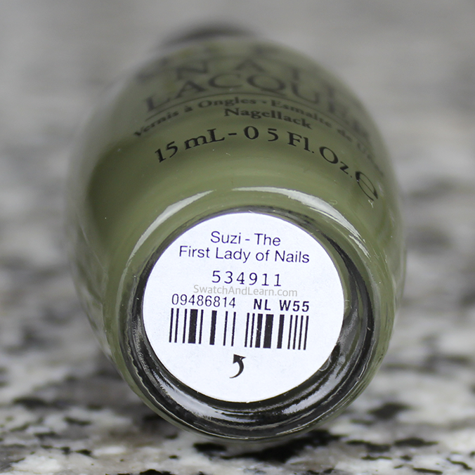 OPI Suzi The First Lady of Nails