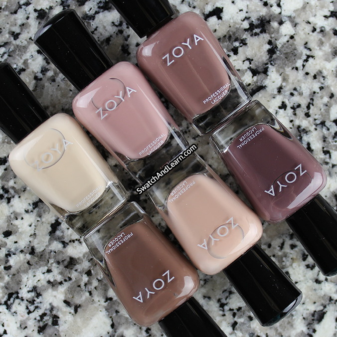 Zoya Naturel 3 Collection 2016 Review