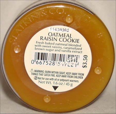 Bath & Body Works Oatmeal Raising Cookie Review & Pictures
