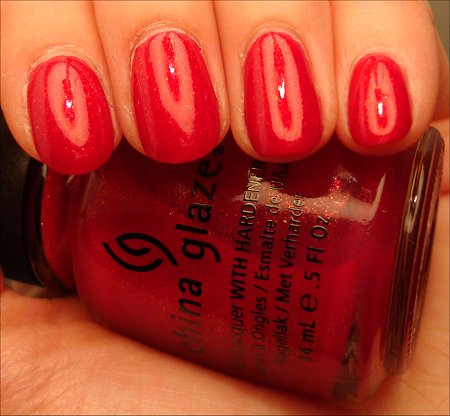China Glaze Anchors Away Ahoy Swatches