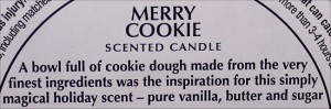 Bath &amp; Body Works Merry Cookie Candle Review &amp; Pictures | Swatch And Learn
